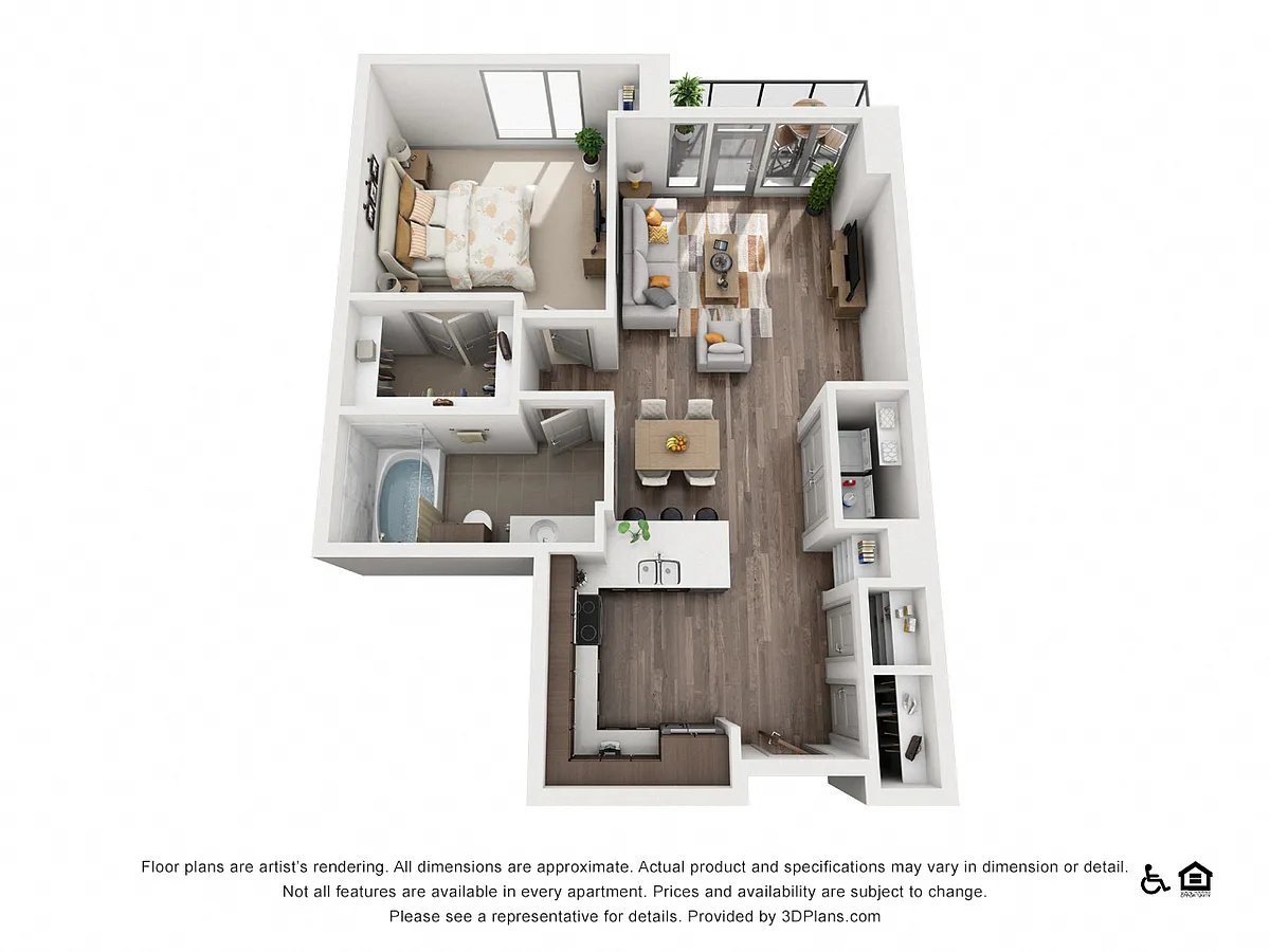 Floor plan 1I
