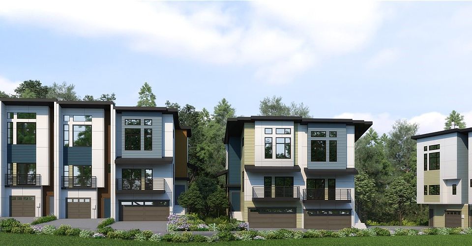 Redmond 9 Townhomes built by Envision Northwest