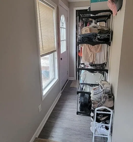 2nd Entryway - Previous Tenant used it as a Walk-In Closet and used Lakeside door for entry
