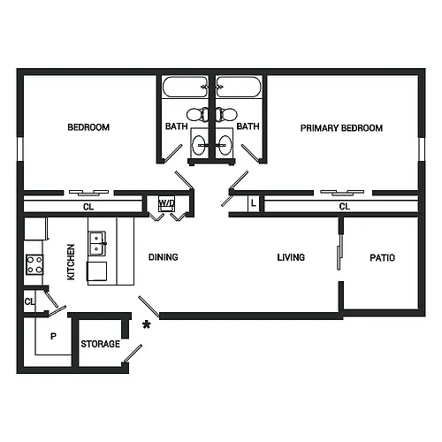 Floor plan B2