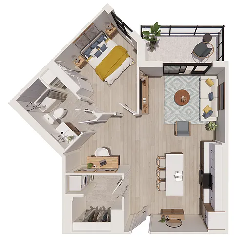 Floor plan 613