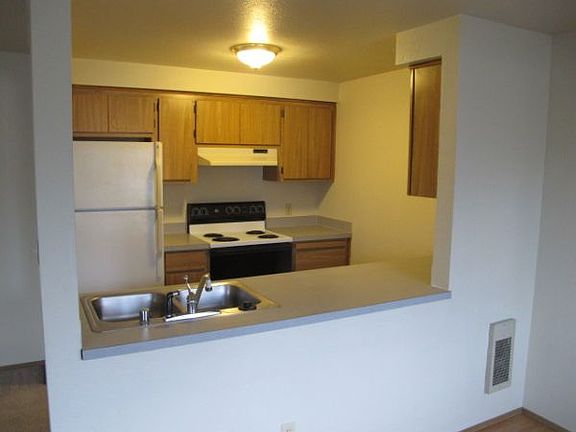 The cabinets and countertops has been upgraded. All new