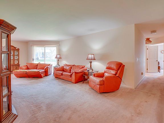 Living Room with sliding door to patio
