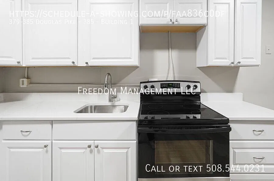 3-Bedroom Single-Family Home for Rent 379385 Douglas Pike, 385 Unit 1, Smithfield, RI 02917 — Photo 3