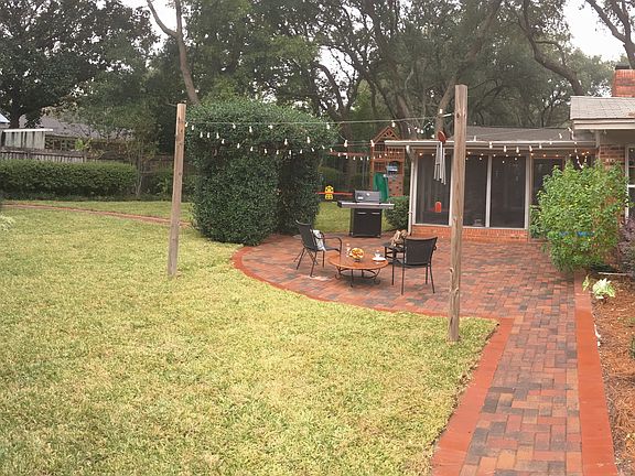 Brick paver walkway/patio