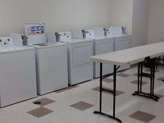 shared laundry room