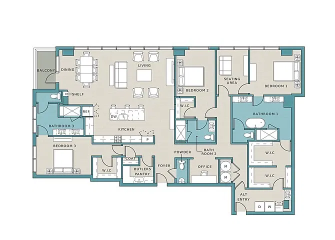 Floor plan C3