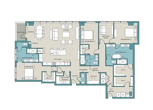 Floor plan C3