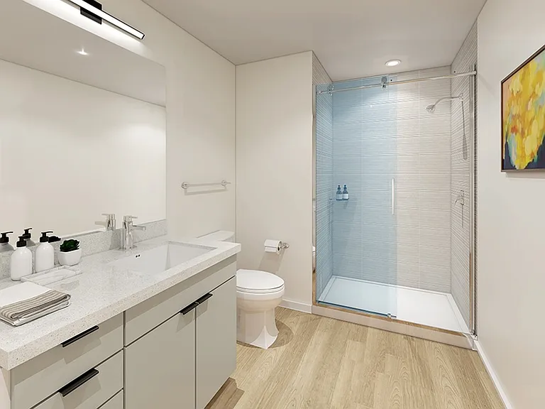 bathroom rendering