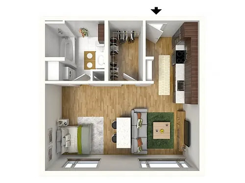 Floor plan Woodlawn