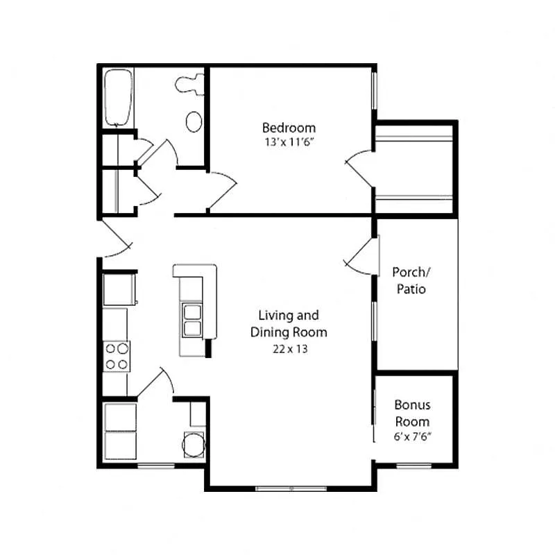Floor plan A2