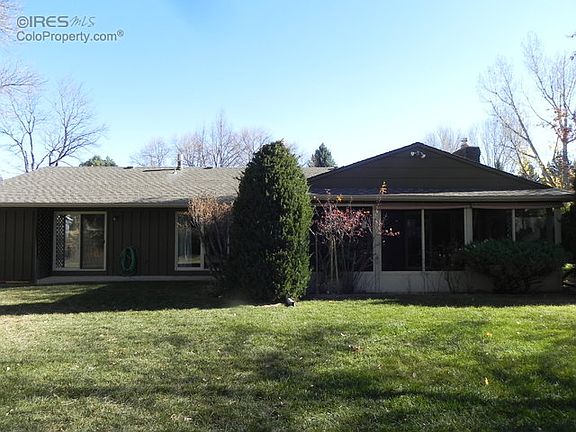 Looking east at back of home
