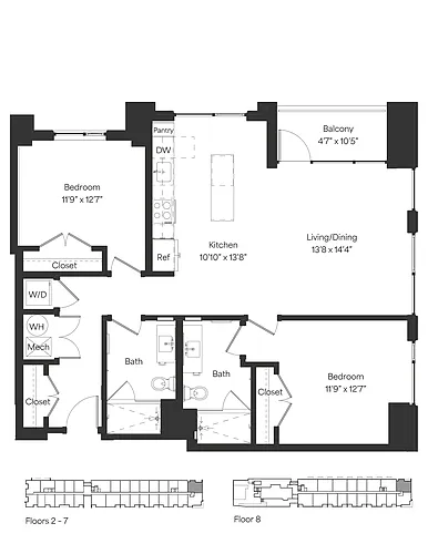 Floor plan C7