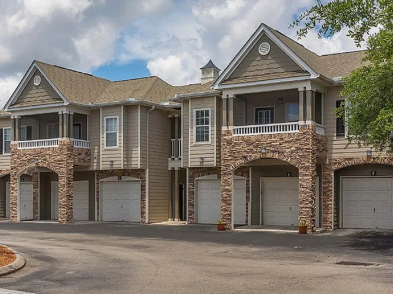 RBS Exterior Building with Garages