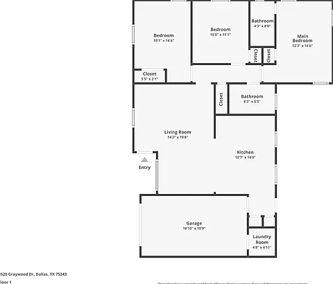 3 bed, 2.0 bath, 1106 sqft, $1,875 — Photo 2