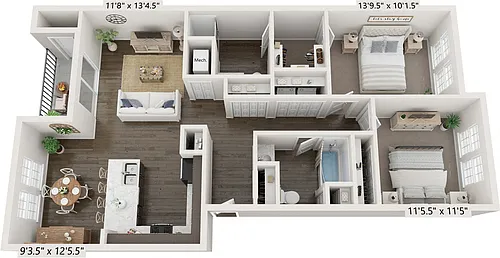 Floor plan Cascade