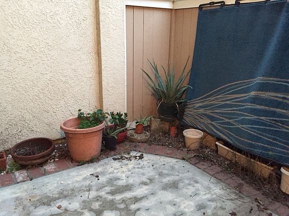 Small own Patio area