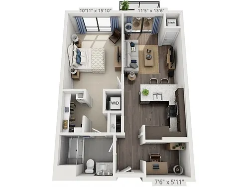 Floor plan B1