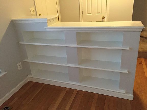 entrance customize shelves