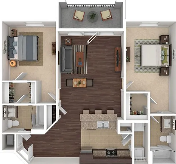 Lake Villas Apartments — Photo 41