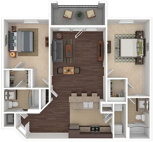 Floor plan B1