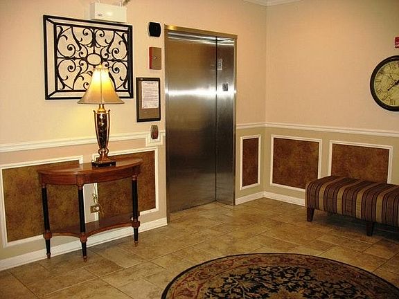 Condominium Lobby and Elevator