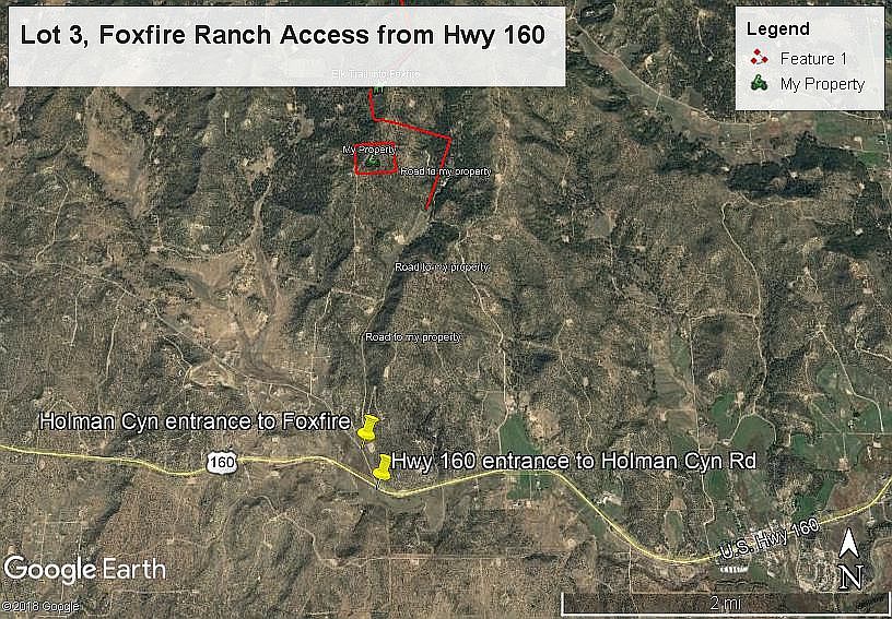 2nd image of 0 Holman Canyon Road Foxfire Rnch Lot 3