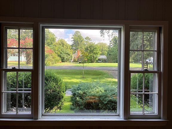 front window, view to street