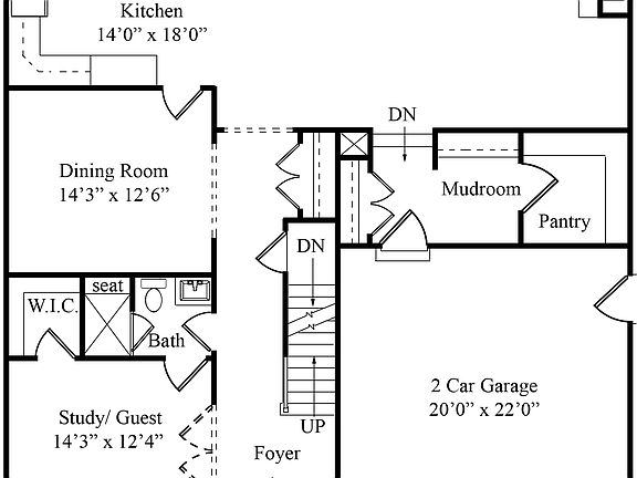 Main Living Level with Flex Suite Option