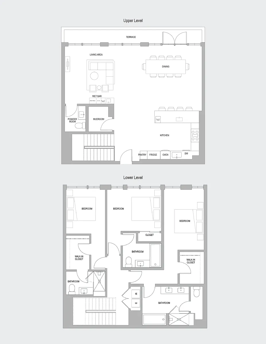 Floor plan PH-3 BR B