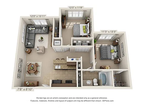 Floor plan B1 - The Copper