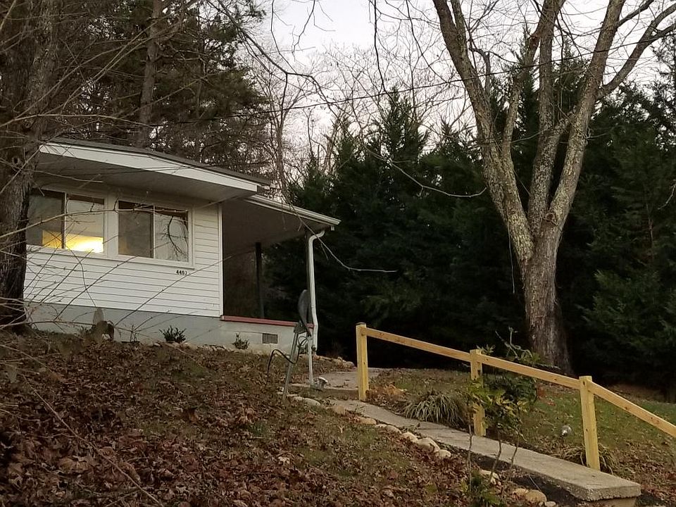 Steps up to cottage