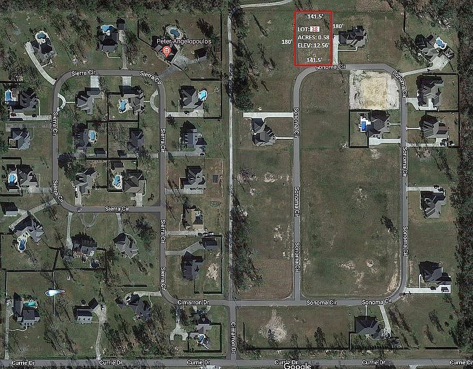 1st image of LOT 38 Sonoma Cir