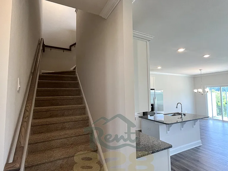stairs to upper level