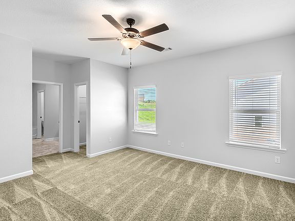 Spacious bedrooms in the Burton by LGI Homes