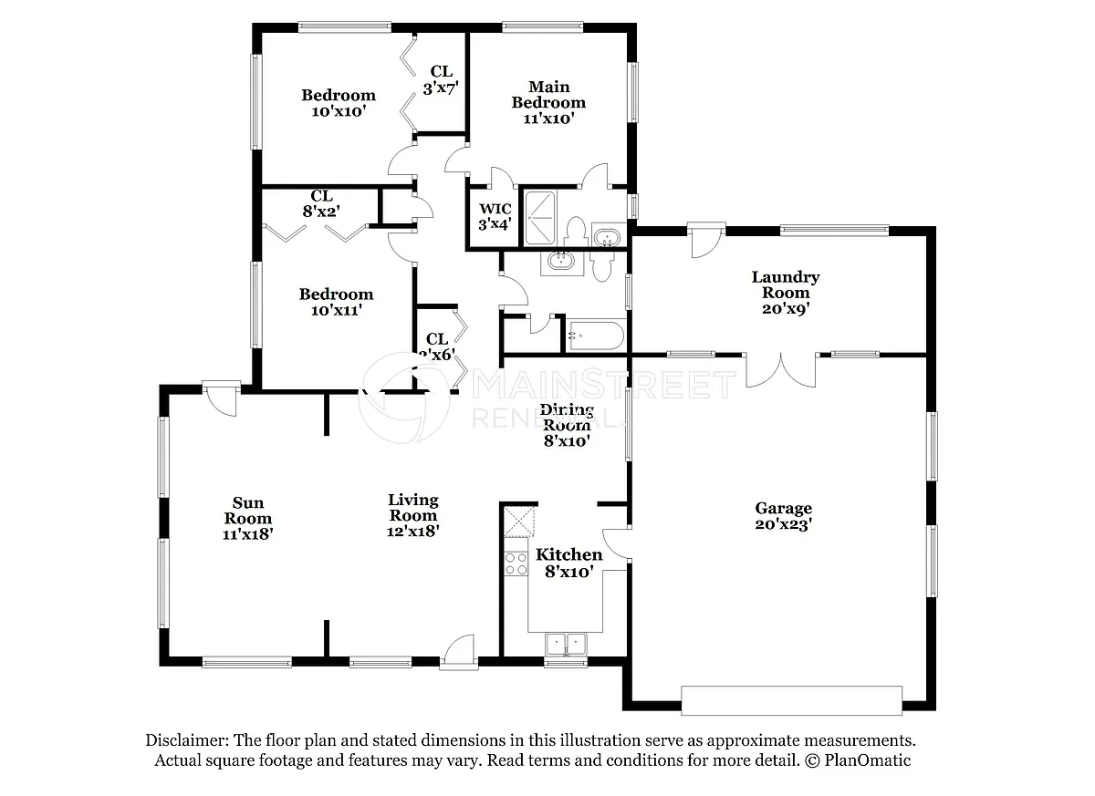 Floor Plan - 2866 Euston Rd