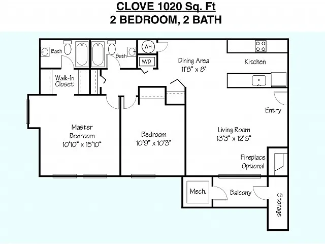 Floor plan Clove