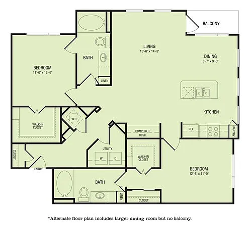 Floor plan B1.P6