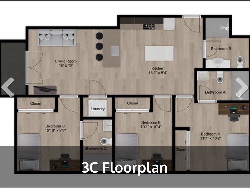 Bedroom C