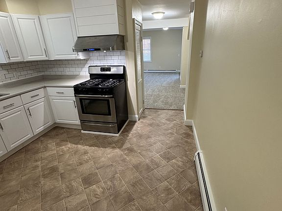 kitchen looking into living room