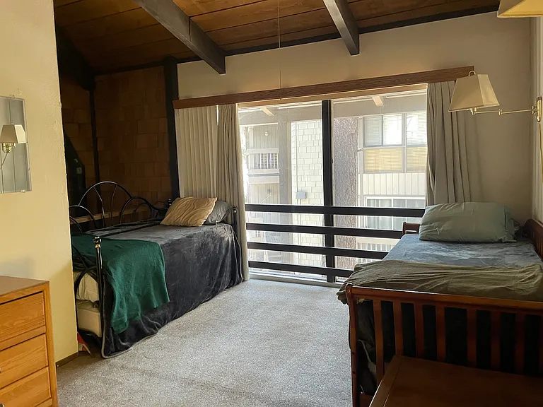 Second floor beds (two trundle beds)