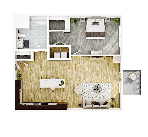 Floor plan Geranium