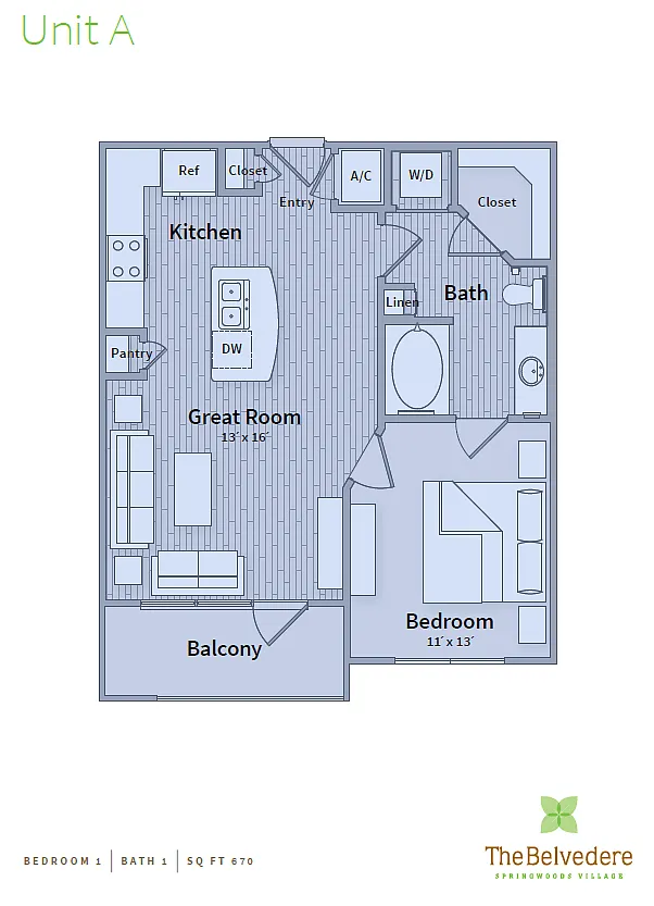 Floor plan A