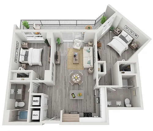 Floor plan B6