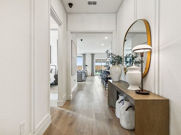 Hallway at entry into home