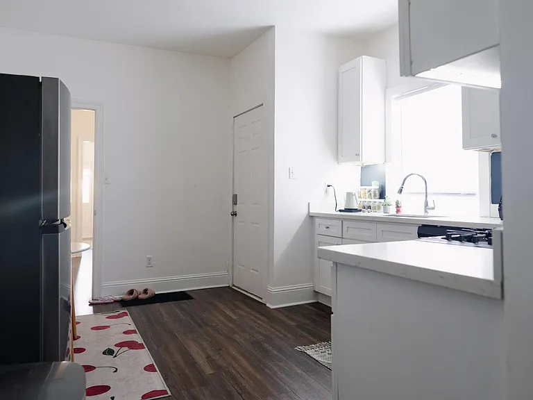 Kitchen and side door entrance