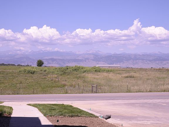 Boulder County Open Space from front of townhome