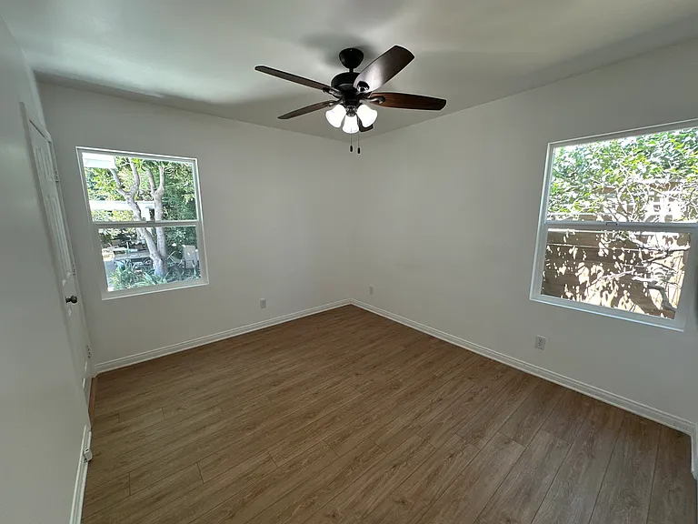 Master bedroom with adjoining master bath.