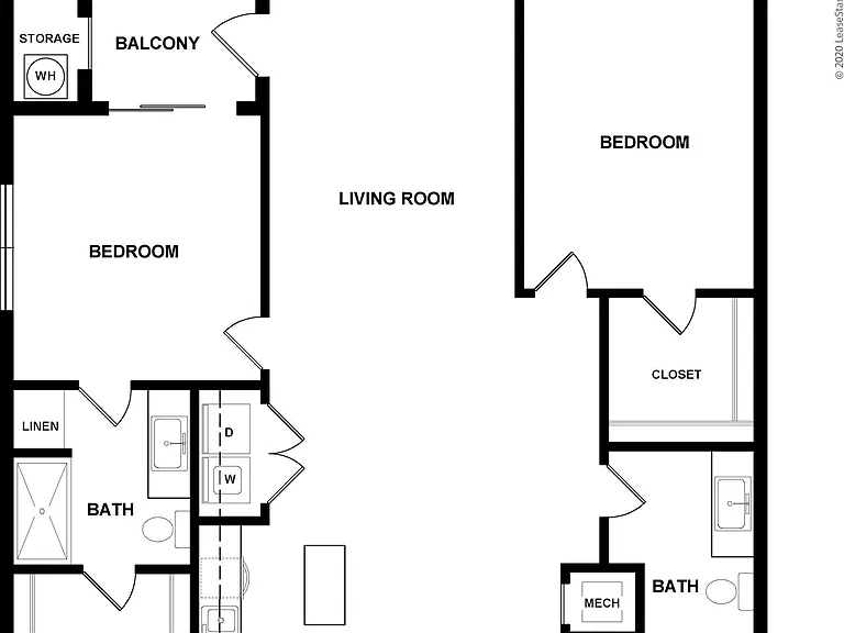 B3 floor plan Mason Oliver