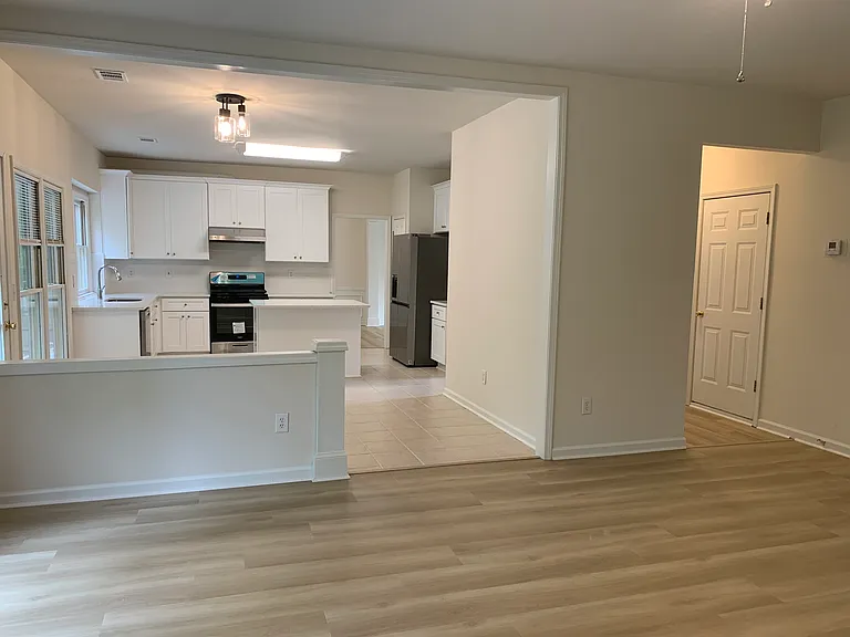 From Family Room to view kitchen